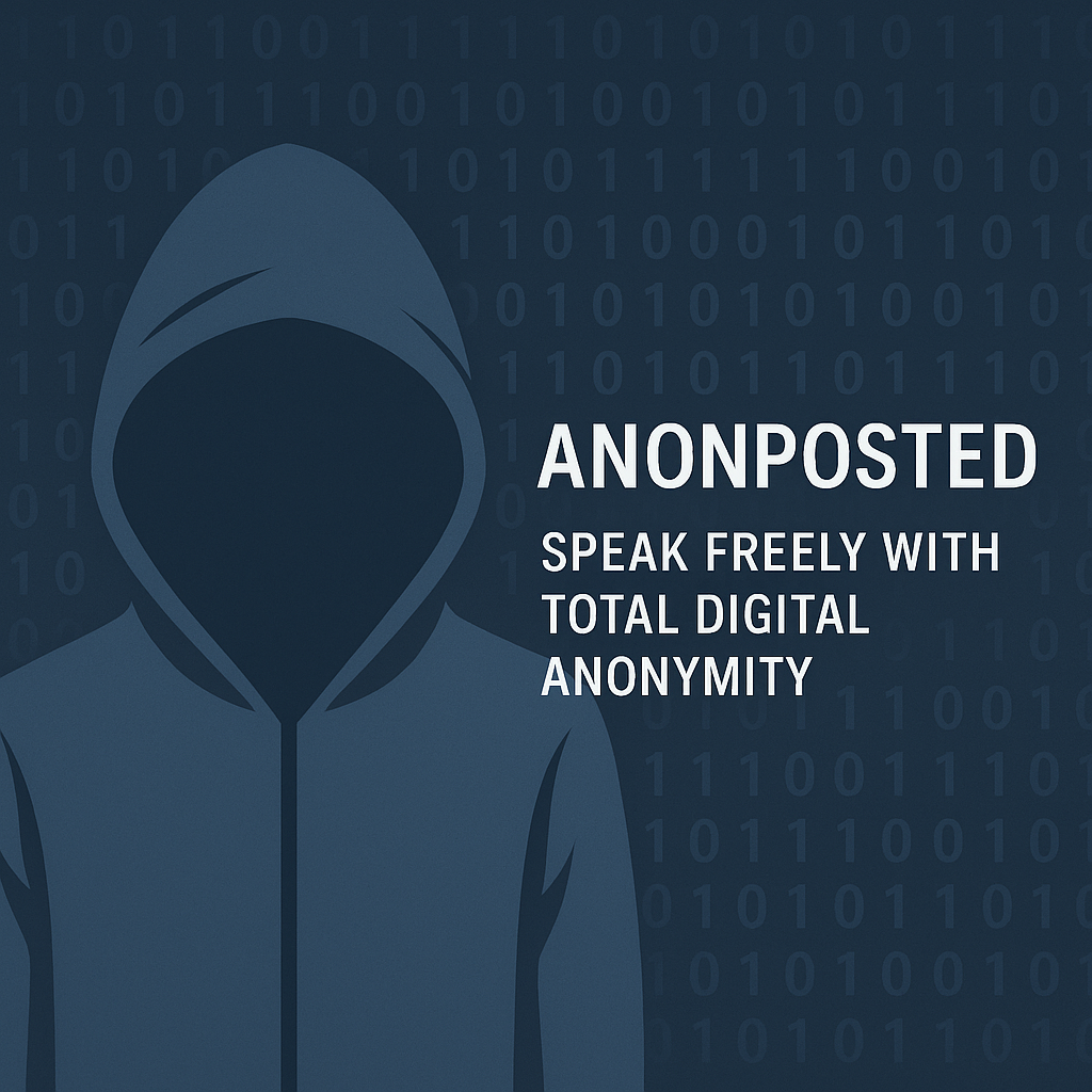 Anonposted Speak Freely with Total Digital Anonymity